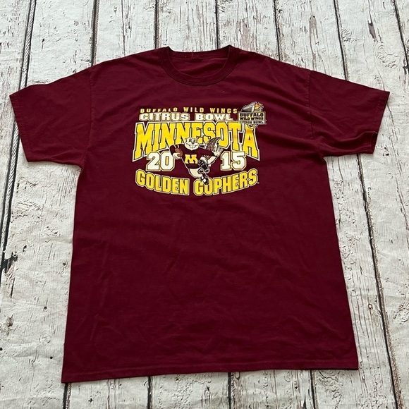 University of Minnesota Golden Gophers 2015 Citrus Bowl College Football Tshirt - Picture 1 of 3